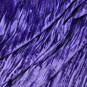 Французский бархат креш, цвет Фиолетовый