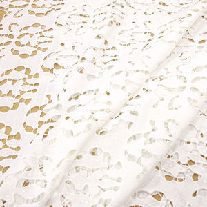 Кружевная ткань линия Max Mara, цвет Белый