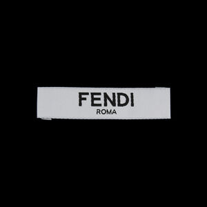 Лейбл Fendi 6х1,5 см, цвет Белый