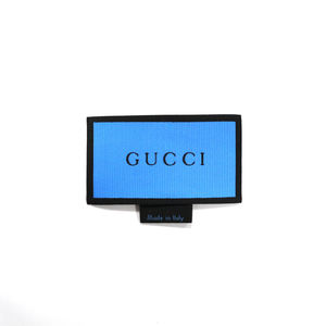 Лейбл Gucci 7х4 см, цвет Голубой