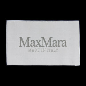 Лейбл Max Mara 8х5 см, цвет Слоновая кость