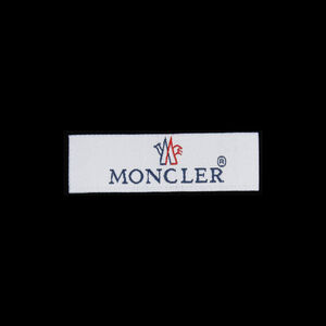 Лейбл Moncler 5.5х1,5 см, цвет Белый