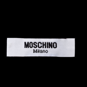 Лейбл Moschino 6х1,5 см, цвет Белый