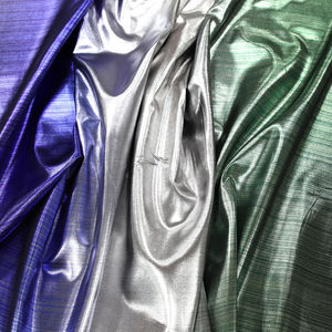 Металлизированная ткань деграде Balmain, цвет Зеленый