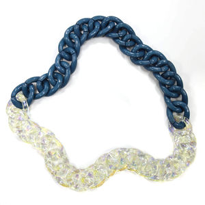 Ожерелье из пластика 64 см, цвет Мультицвет