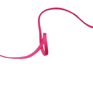 Плоский шнур 0,5 см, цвет Розовый