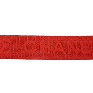 Резинка Chanel 4 см, цвет Красный