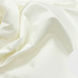Шелковая ткань - дюшес, цвет Белый