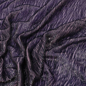 Шелковый бархат с люрексом Armani Prive , цвет Фиолетовый