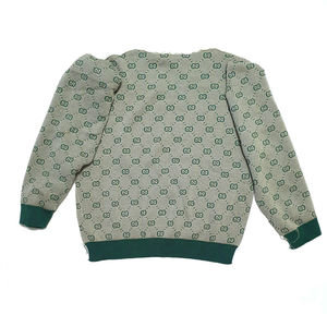 Шерстяной пуловер Gucci GG, цвет Зеленый