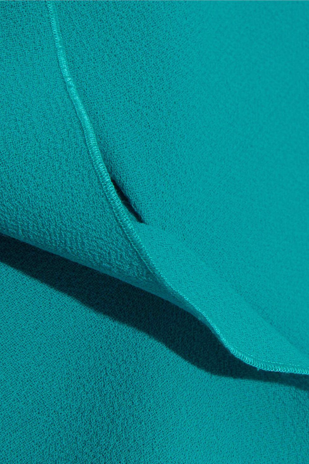 Шерстяной креп Roland Mouret 019-2016, цвет Голубой, фото 3